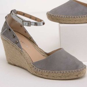 Mint velvet: Orla Grey espadrille wedge